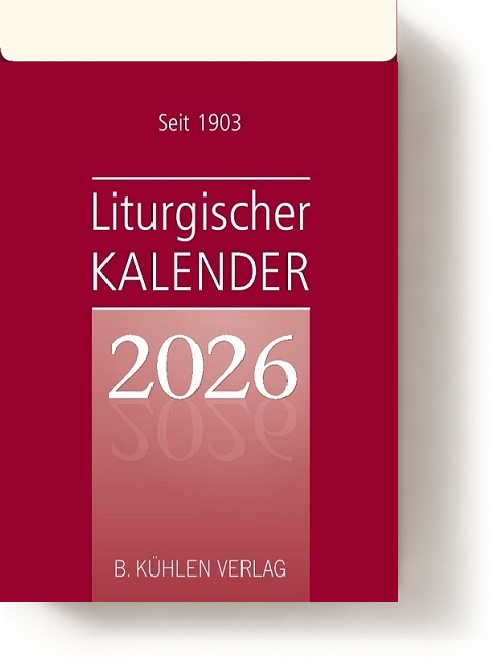 Liturgischer Kalenderblock 2025  B. Kühlen Verlag Onlineshop